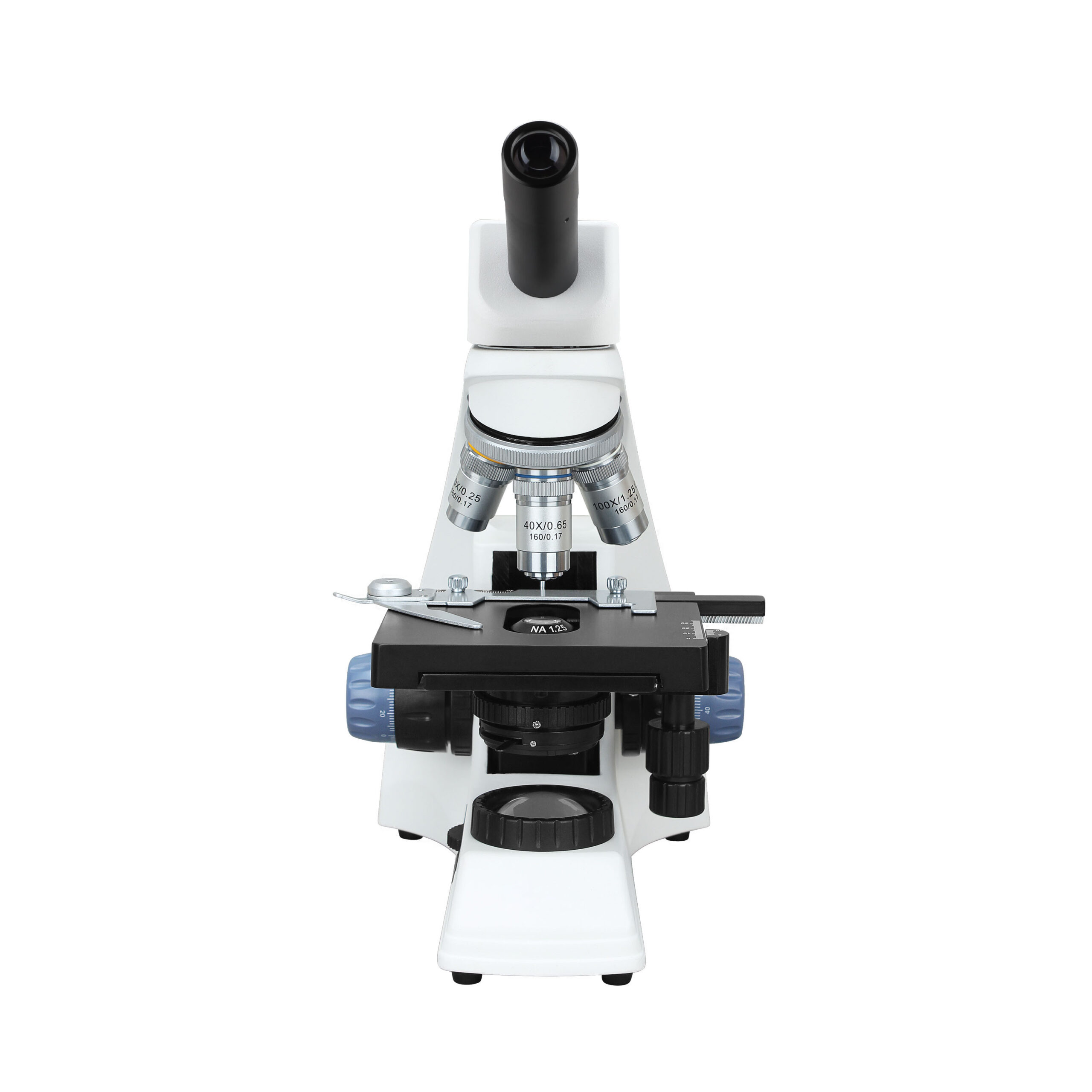 Microscopio Monocular, 30A de Ojos. Spring Oíl 100X Giro 360°