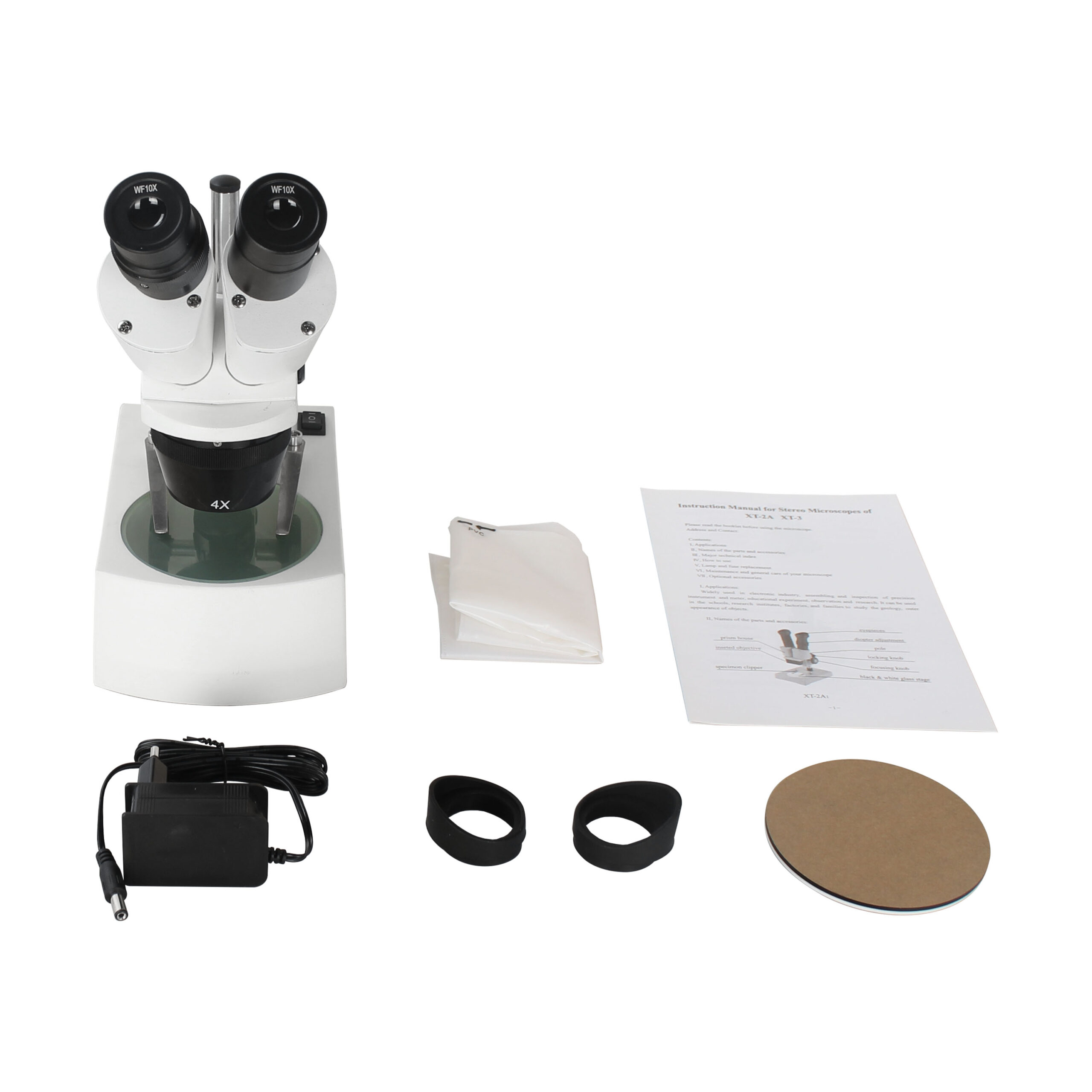 Microscopio Binocular XT-3C de Stereo 20x y 40x aumento - Imagen 3