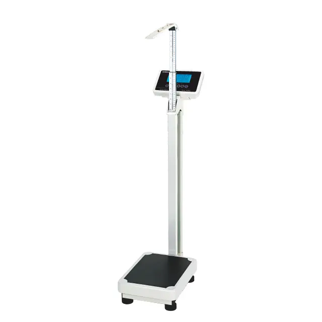 Balanza 200 Kg. Electrónica con Tallímetro con Función BMI