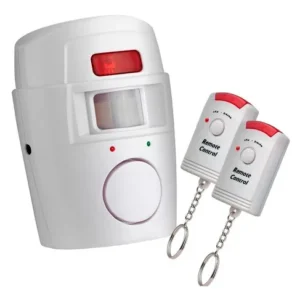 Alarma con Sensor de Movimientos ( 2 Controles Remoto )