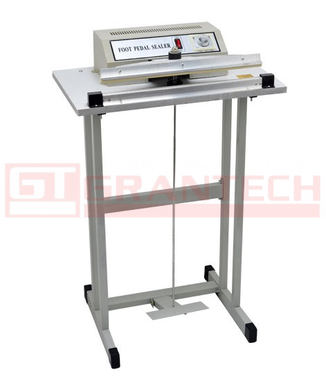 Selladora de Bolsas 60 Cm Con Pedestal / Eje Central