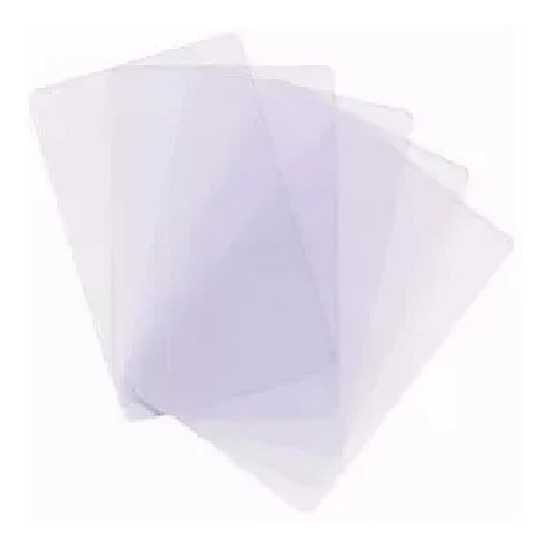 Mica para encuadernar Oficio Rayada Transparente 300 micrones (50 Unidades).