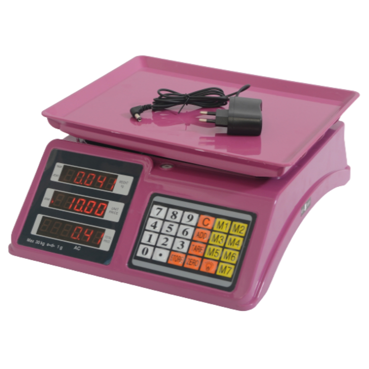 Balanza Digital 40 kg, Plastica Mediana