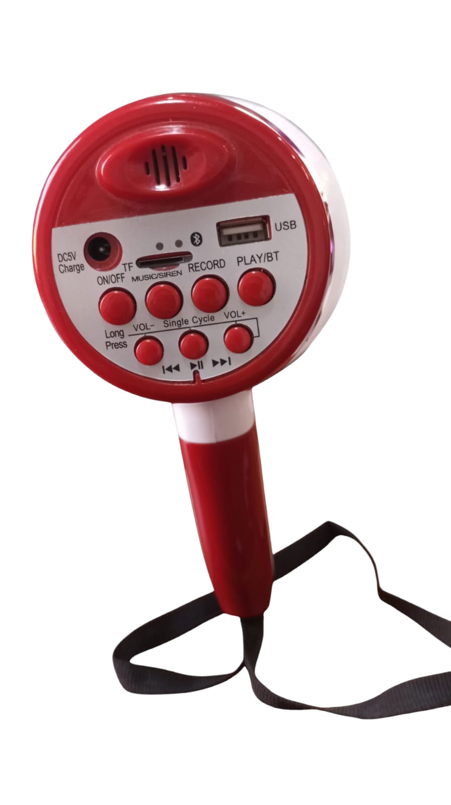 Megáfono Portatil de 30 Watts con Alcance de 400 Metros GTC - Imagen 2