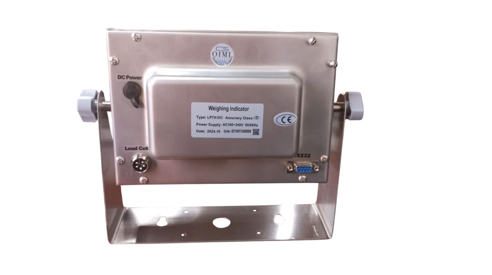 Indicador, Visor / Solo Peso / LCD / LP7510 Acero Inoxidable - Imagen 3