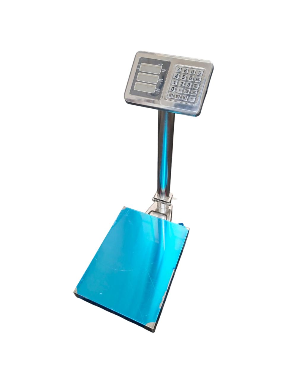 Balanza 300 Kg. Estructura Acero Inoxidable, 42 X 52 Cm, Celda Sellada contra Humedad