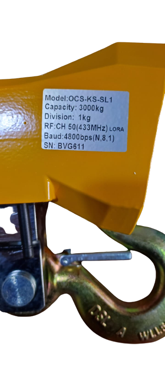 Balanza Colgante Digital 3000 Kg / Repetidor con Conexión a Pc - Imagen 2