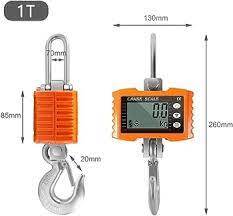 Balanza 1000 Kg. 1 Ton. Colgante Chica C/ Control (10 x 21 cm) - Imagen 2