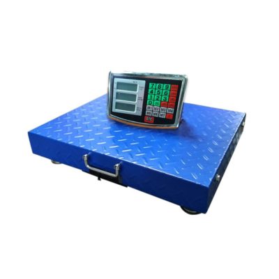Balanza Digital 600 Kg Inalambrica, Fierro Fundido Plataforma ( 52 x 62 Cm)