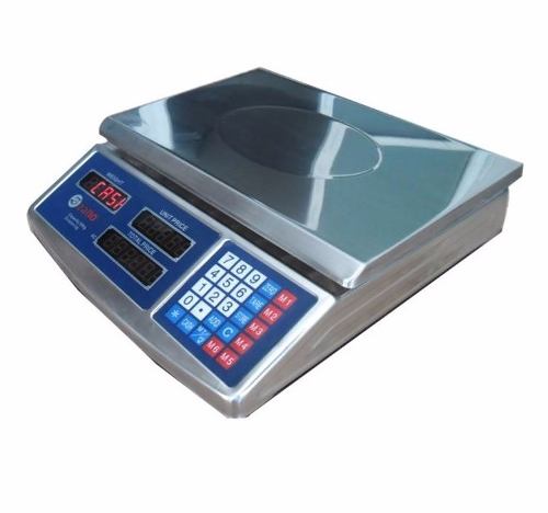 Balanza Digital 40 kg, Estructura Acero Inoxidable