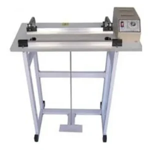 Selladora de Bolsas 100 Cm. de Sellado / 74 Cm. de Altura de la mesa, Con Pedestal / Comando Lateral